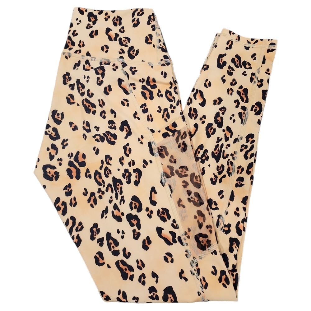 Fabletics Leopard Print Full Length Leggings - image 1